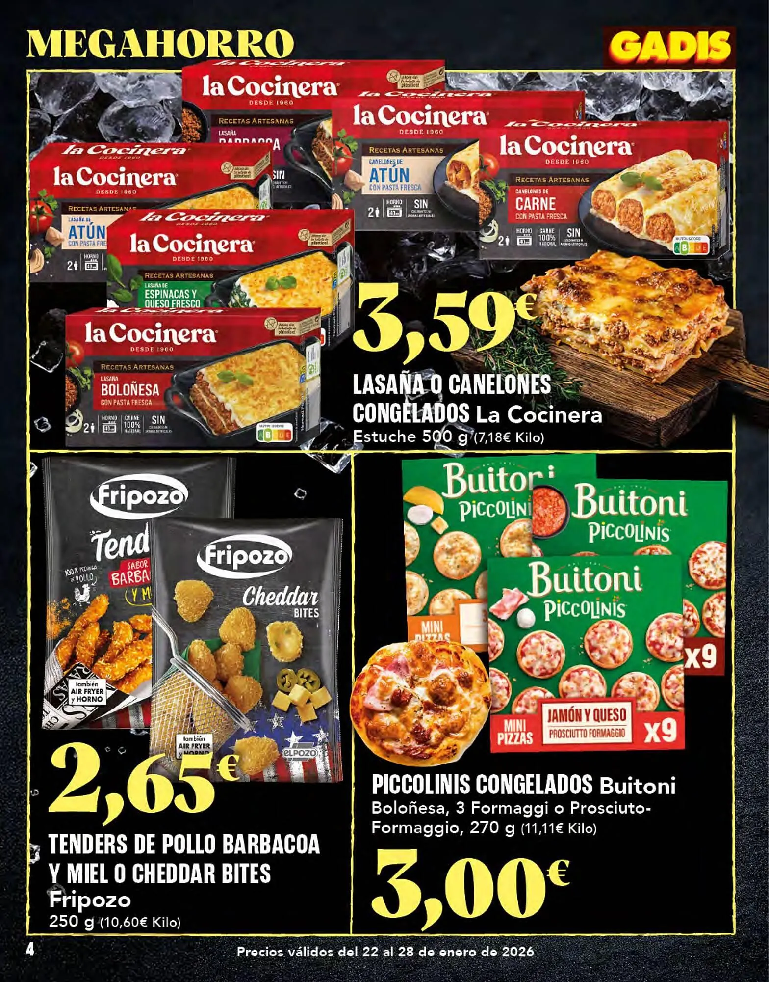Catálogo de Folleto Gadis 22 de enero al 28 de enero 2026 - Página 4