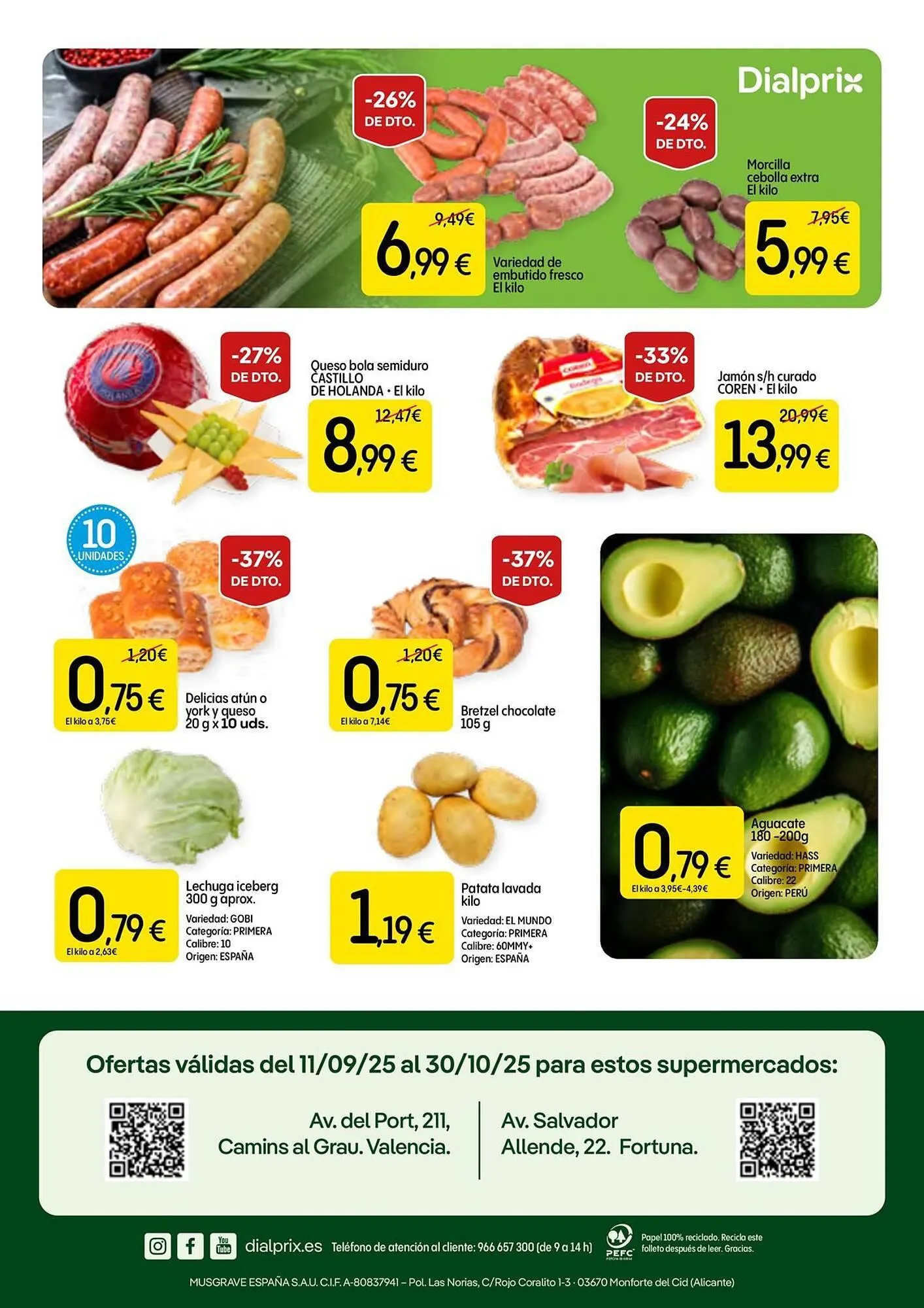 Catálogo de Folleto Dialprix 11 de septiembre al 30 de octubre 2025 - Página 4