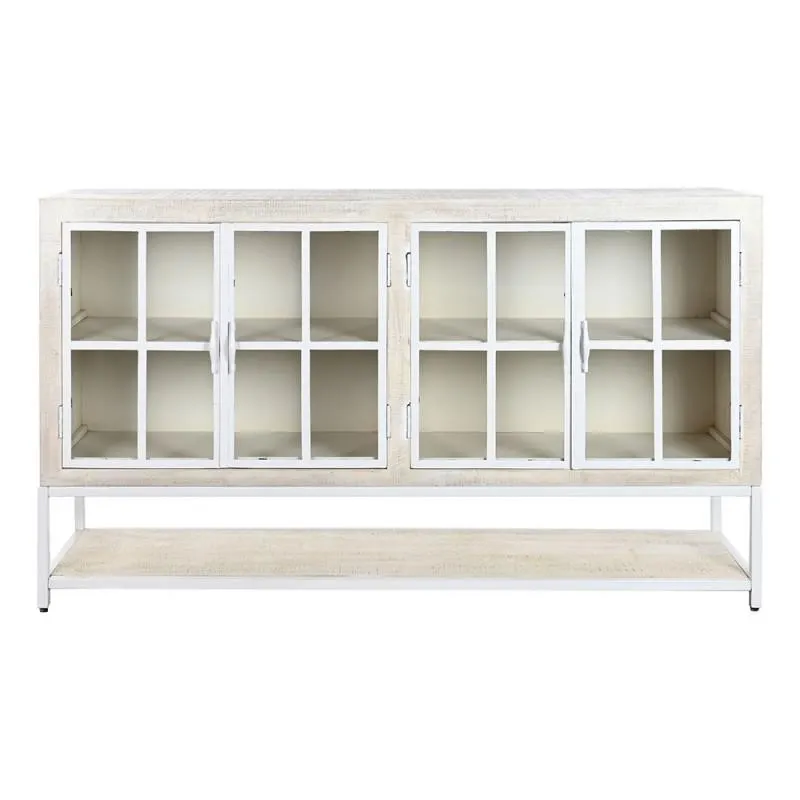 Aparador blanco Jules 170x45x100cm