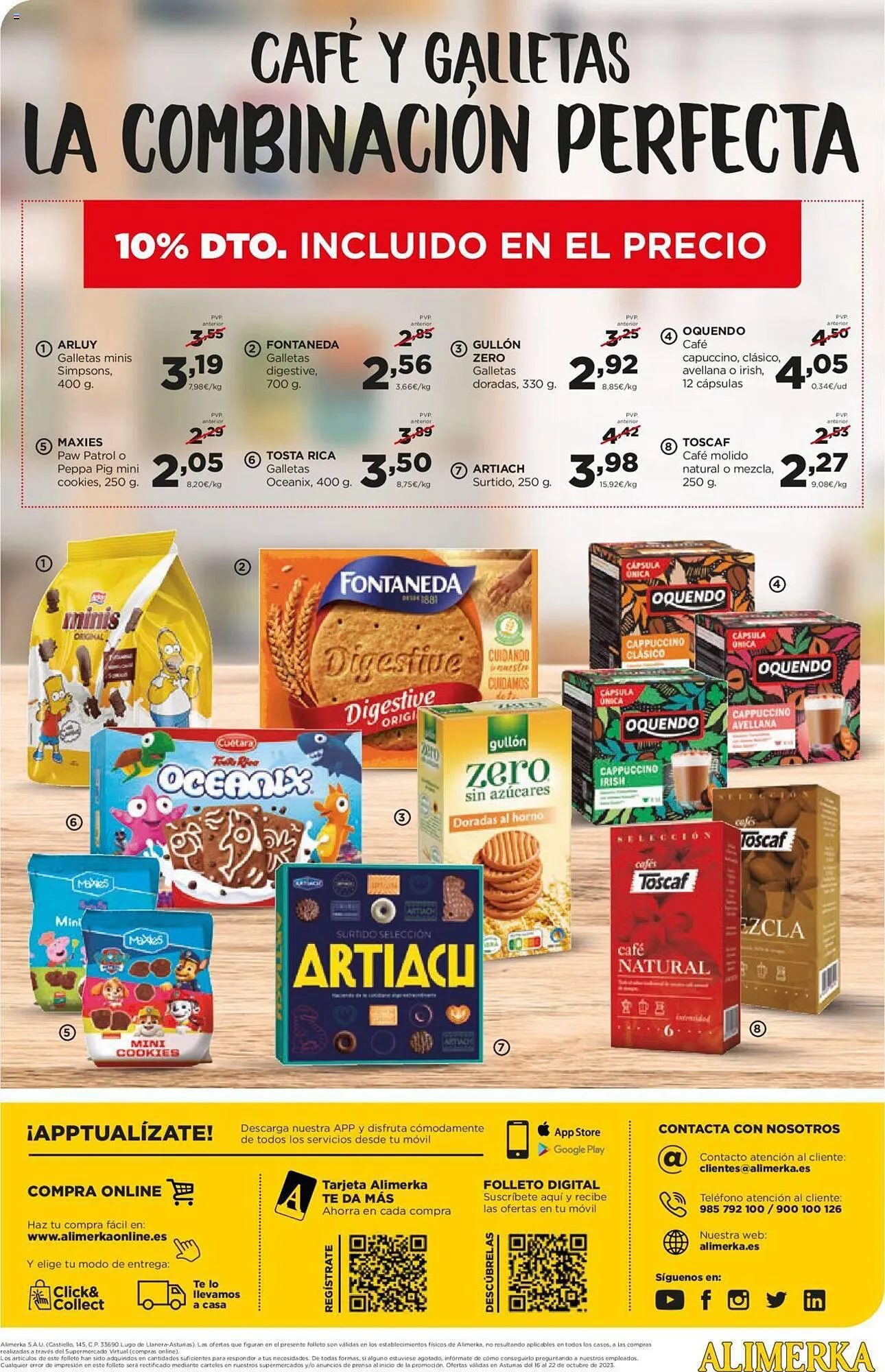 Catálogo de Folleto Alimerka 16 de octubre al 22 de octubre 2023 - Página 12