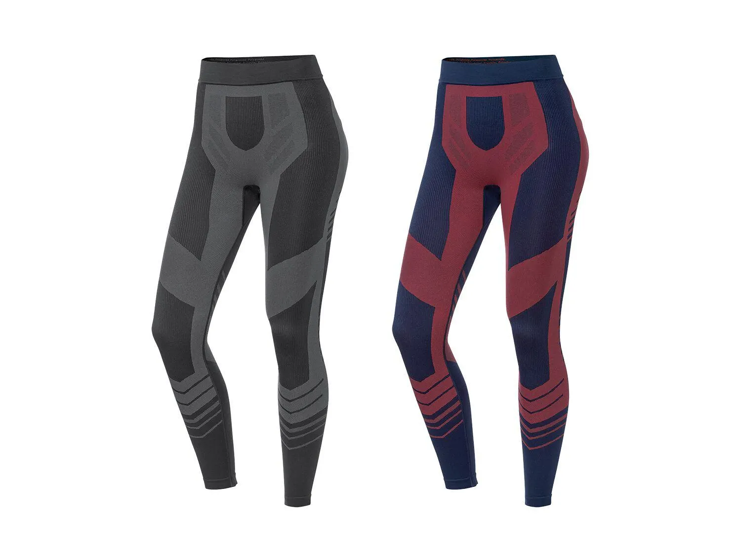 Pantalón interior técnico de esquí sin costuras para mujer