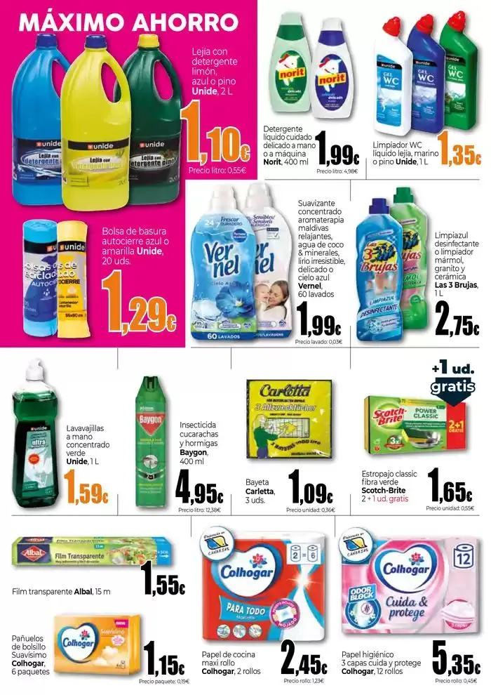 Catálogo de Máximo Ahorro UNIDE Supermercados Canarias 8 de mayo al 21 de mayo 2025 - Página 6