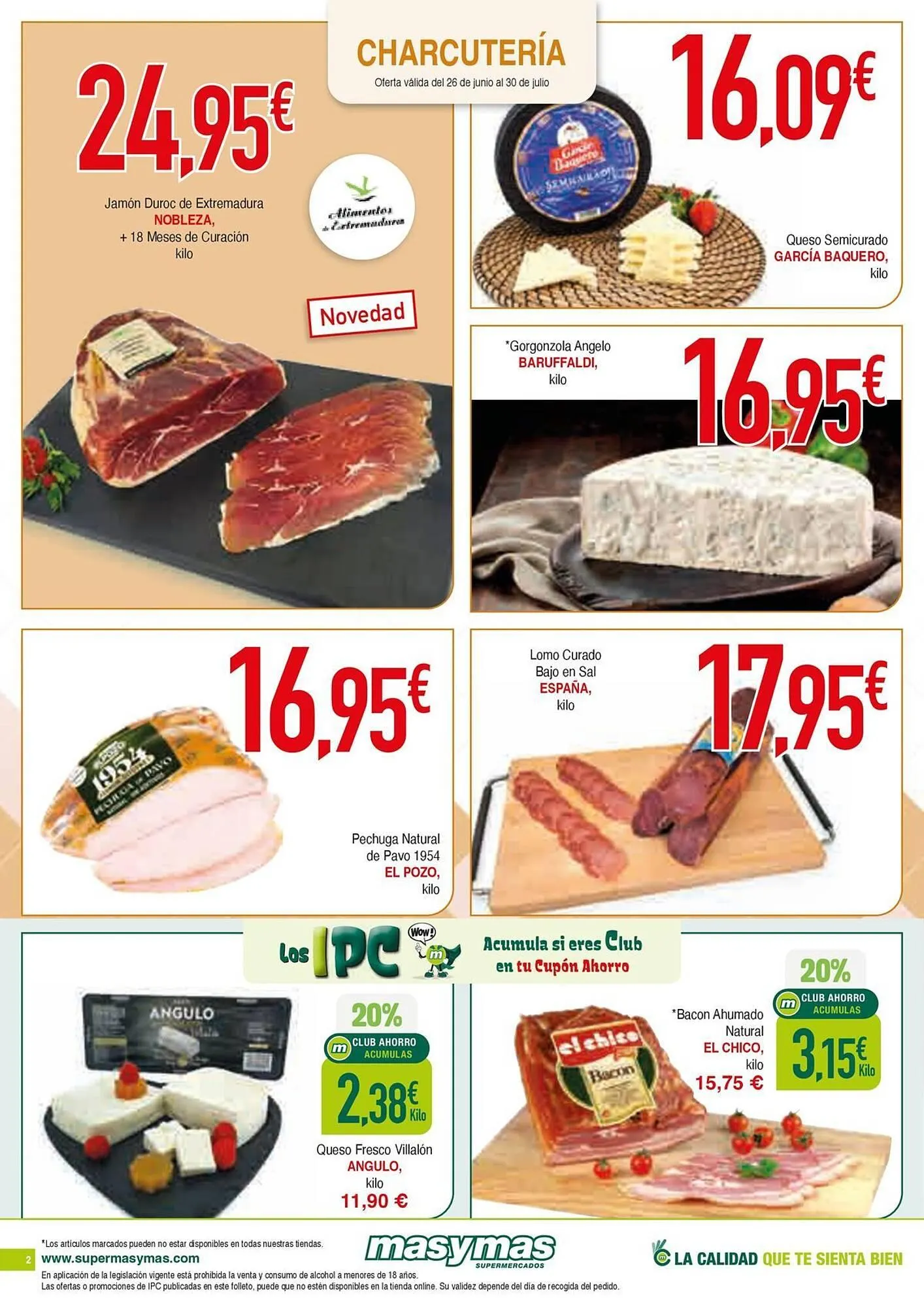 Catálogo de Folleto Masymas 26 de junio al 30 de julio 2025 - Página 2
