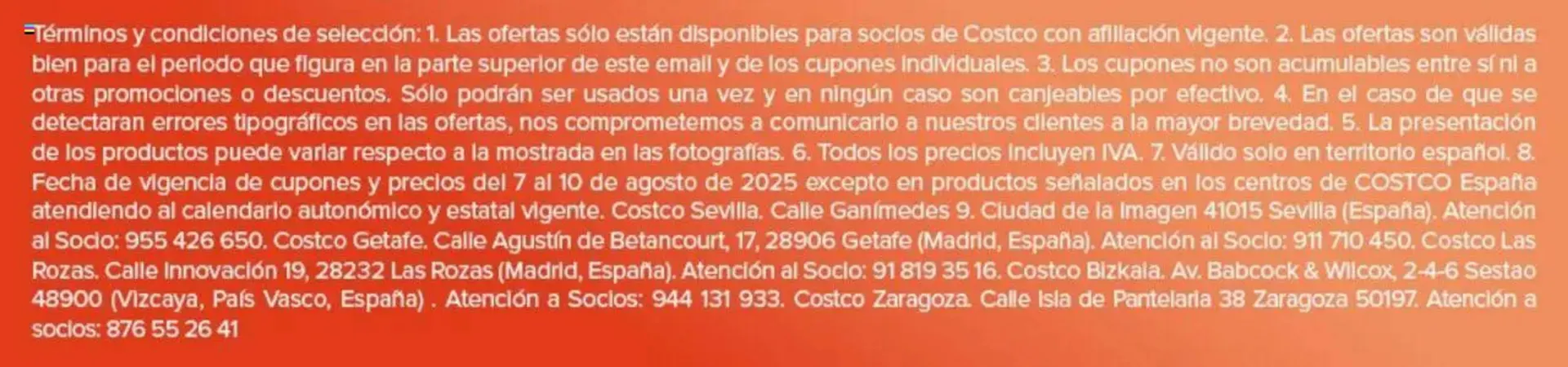 Catálogo de Folleto Costco 7 de agosto al 10 de agosto 2025 - Página 7