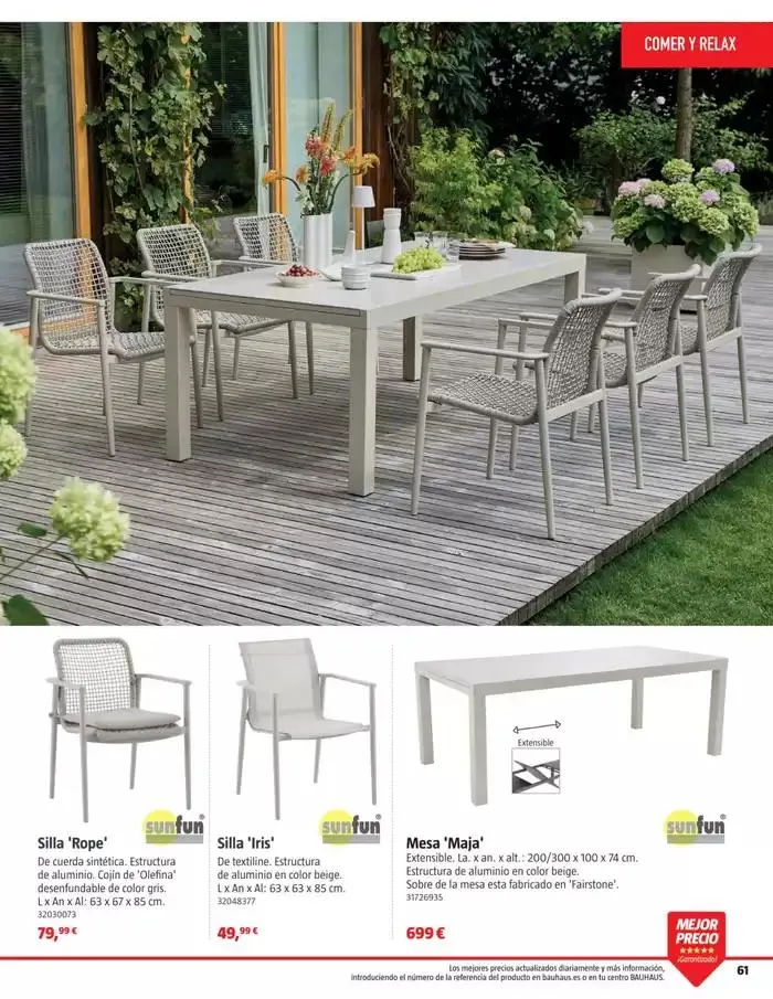 Catálogo de Bauhaus Verano 1 de junio al 31 de agosto 2025 - Página 61