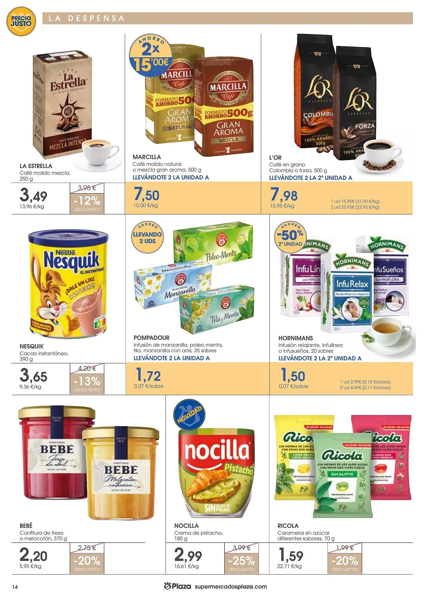 Catálogo de Folleto Supermercados Plaza 10 de abril al 22 de abril 2026 - Página 14