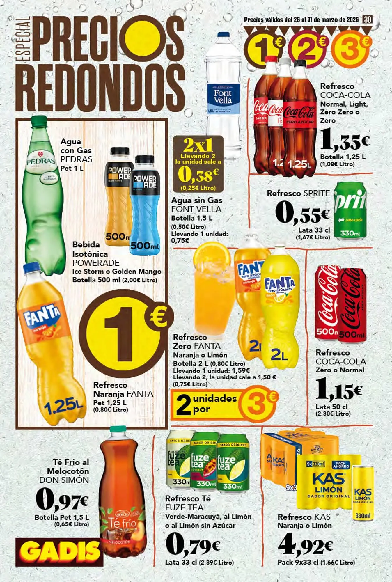Catálogo de Folleto Gadis 26 de marzo al 31 de marzo 2026 - Página 30