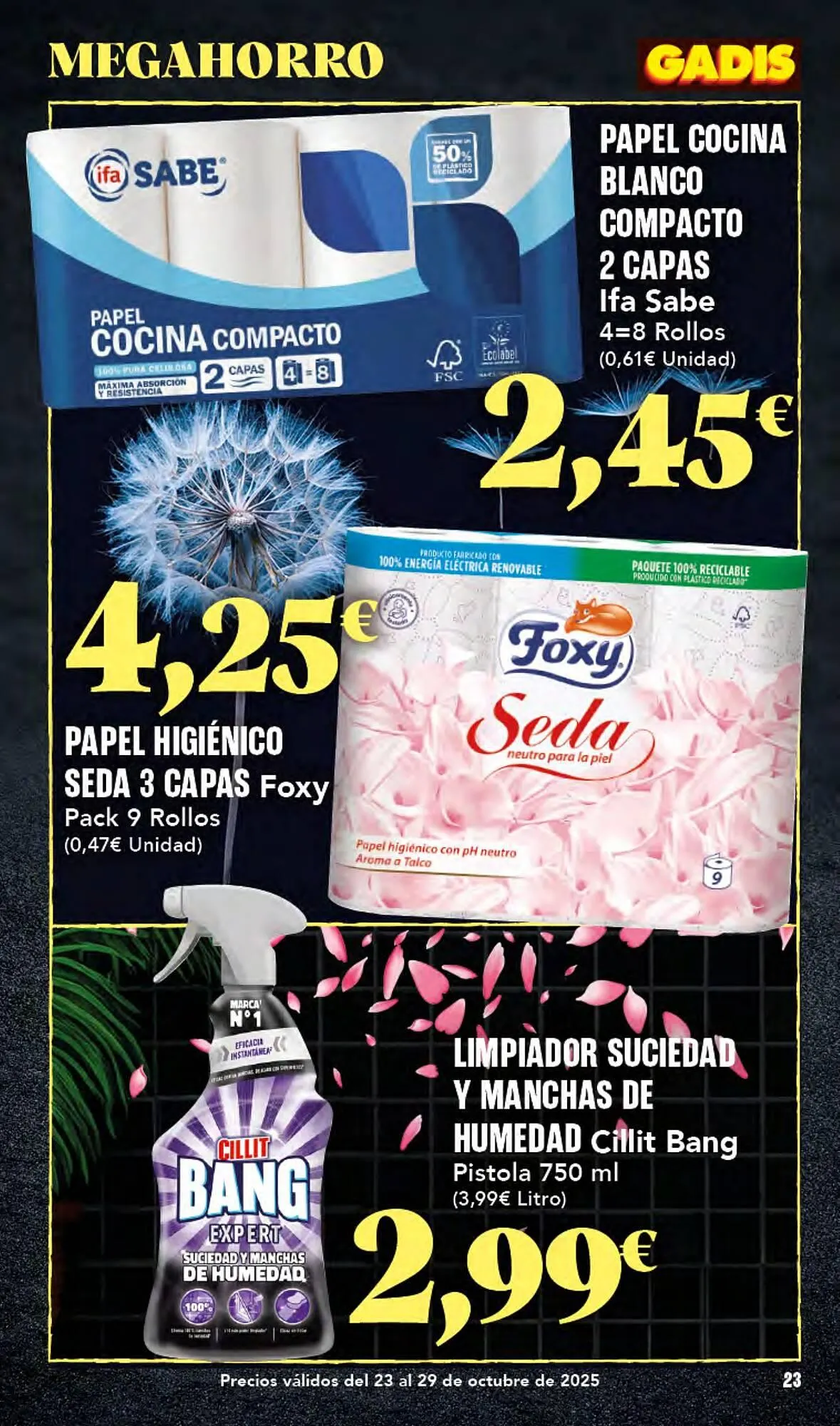 Catálogo de Folleto Gadis 23 de octubre al 29 de octubre 2025 - Página 23