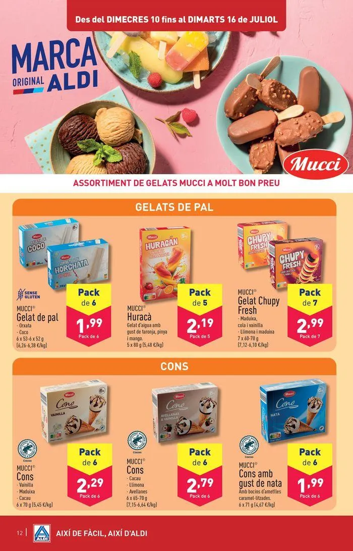 Catálogo de ¡Así de fácil, así de Aldi! 10 de julio al 16 de julio 2024 - Página 12