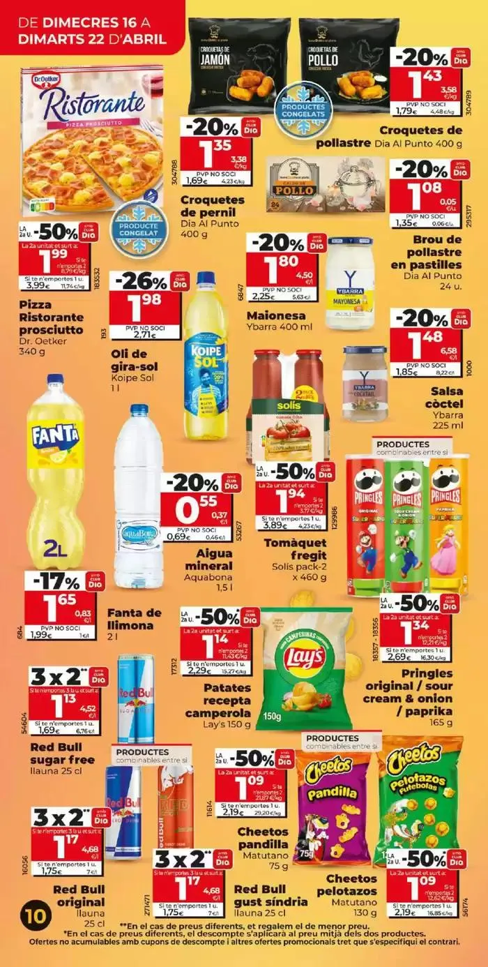 Catálogo de El teu nou Dia del 16/04 al 22/04 16 de abril al 22 de abril 2025 - Página 10