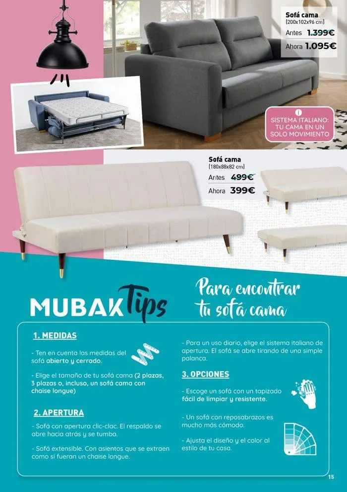 Catálogo de Especial sofás! 2 de septiembre al 5 de enero 2025 - Página 15