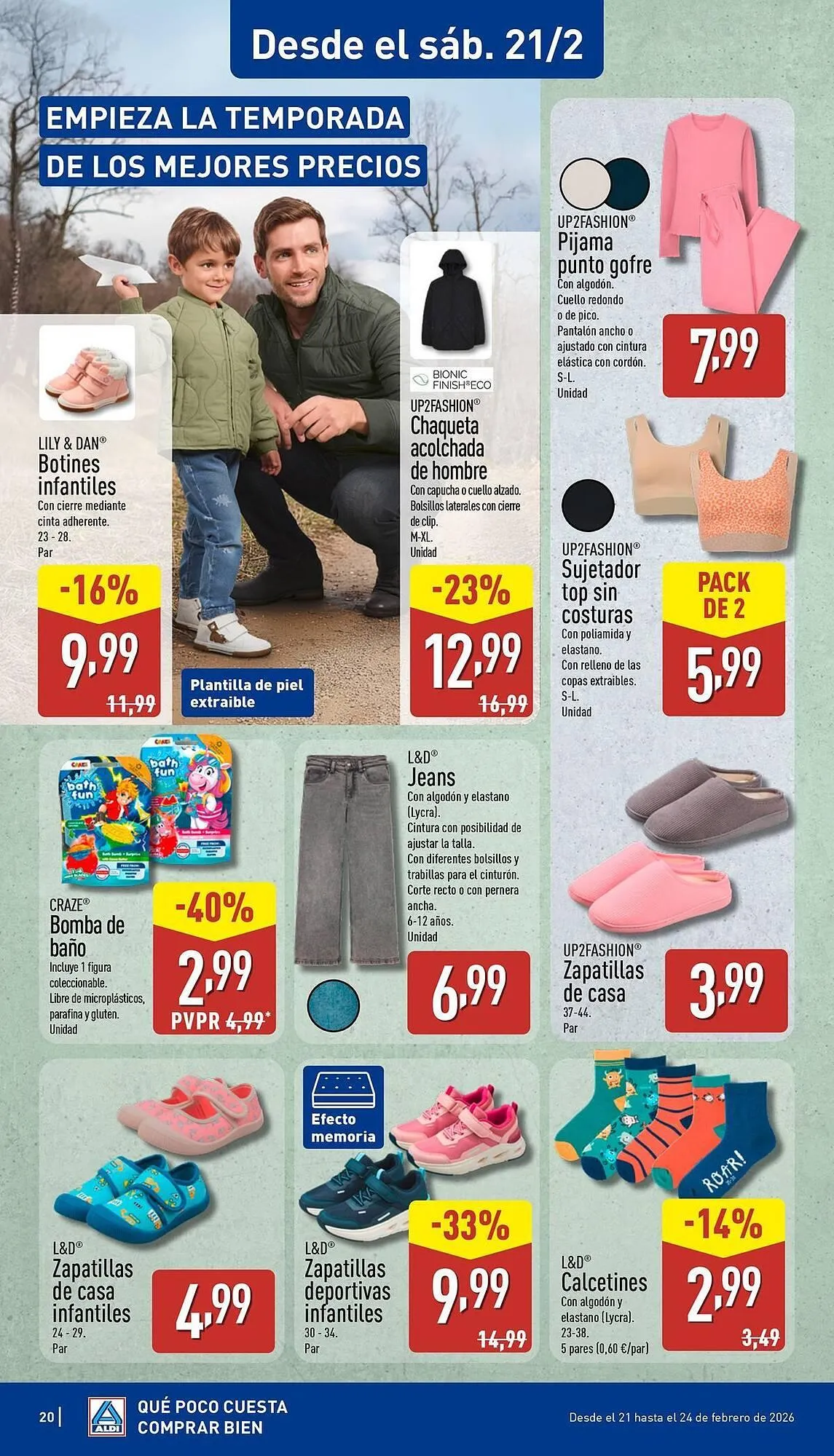 Catálogo de Folleto ALDI 16 de febrero al 22 de febrero 2026 - Página 20