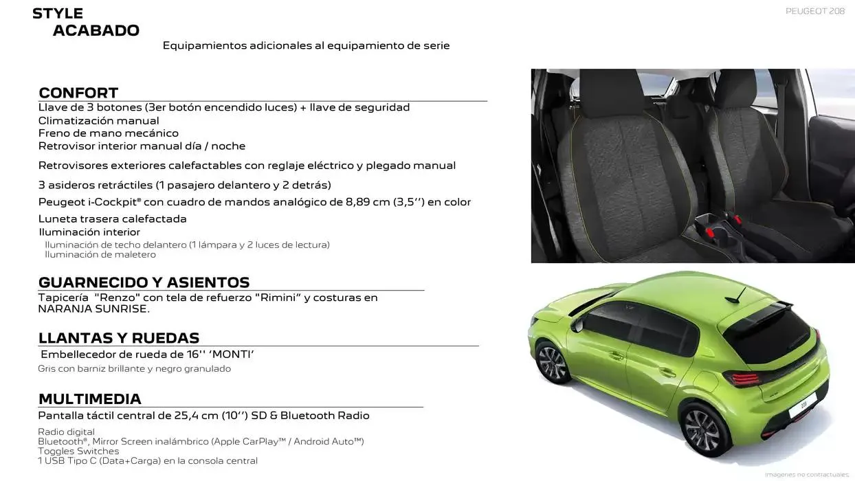 Catálogo de Peugeot 208 9 de abril al 30 de abril 2025 - Página 6