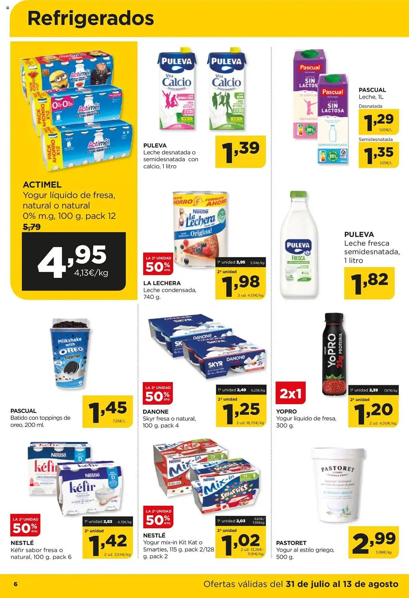 Catálogo de Folleto Alimerka 31 de julio al 13 de agosto 2025 - Página 6