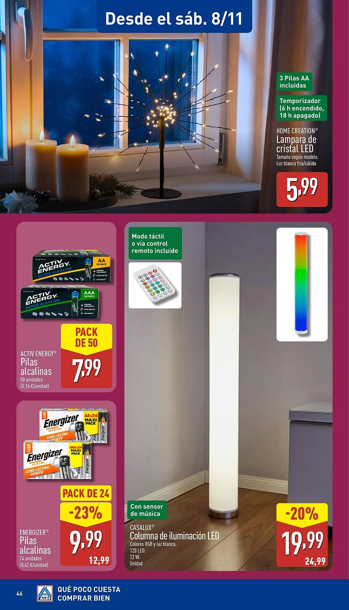 Catálogo de Folleto ALDI 3 de noviembre al 9 de noviembre 2025 - Página 46