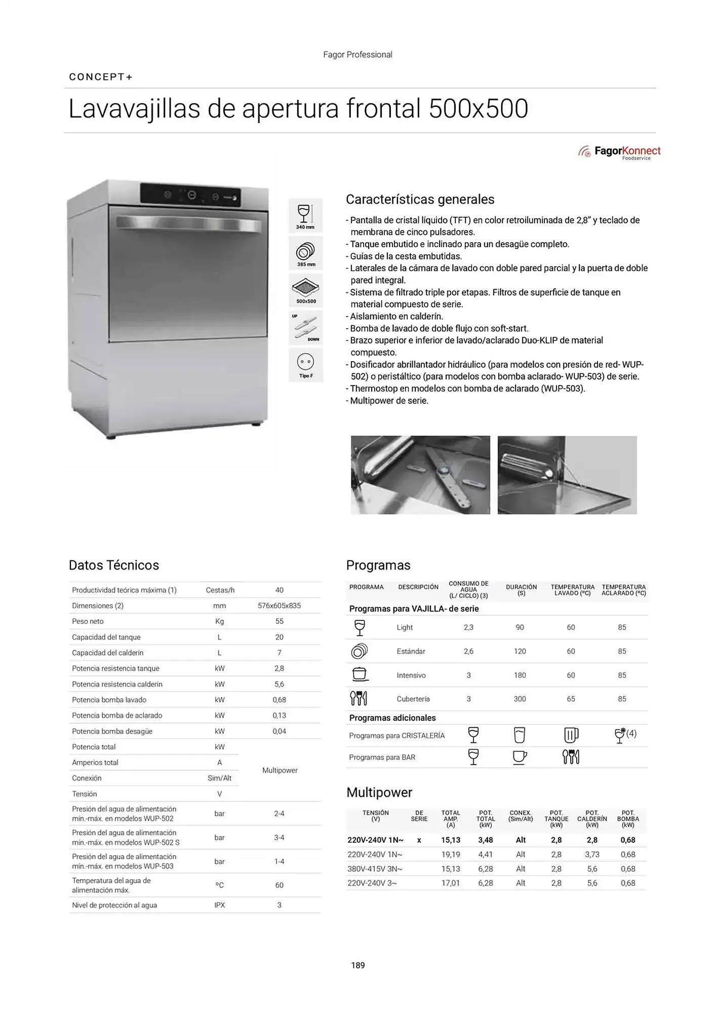 Catálogo de Folleto Fagor 3 de marzo al 1 de enero 2026 - Página 190