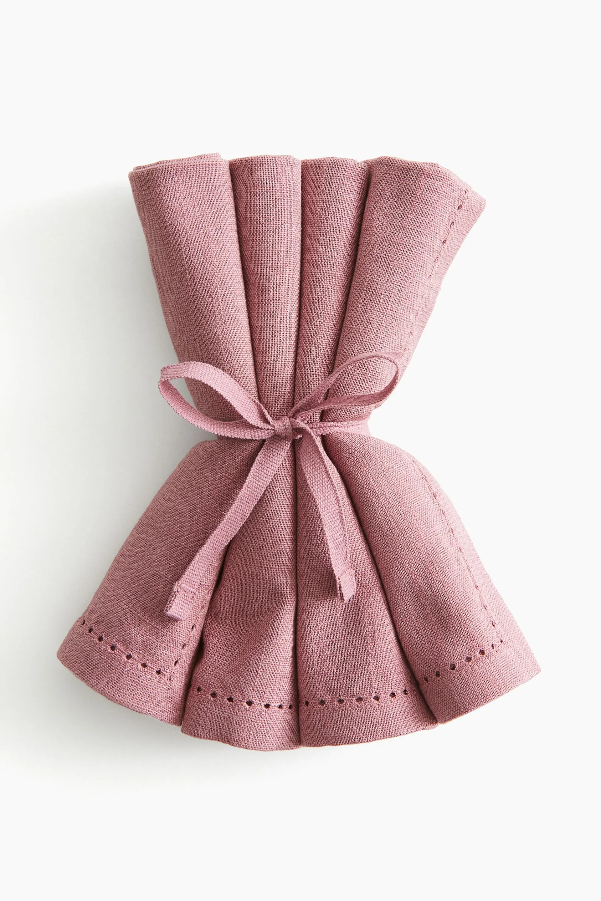 Pack de 4 servilletas en mezcla de lino