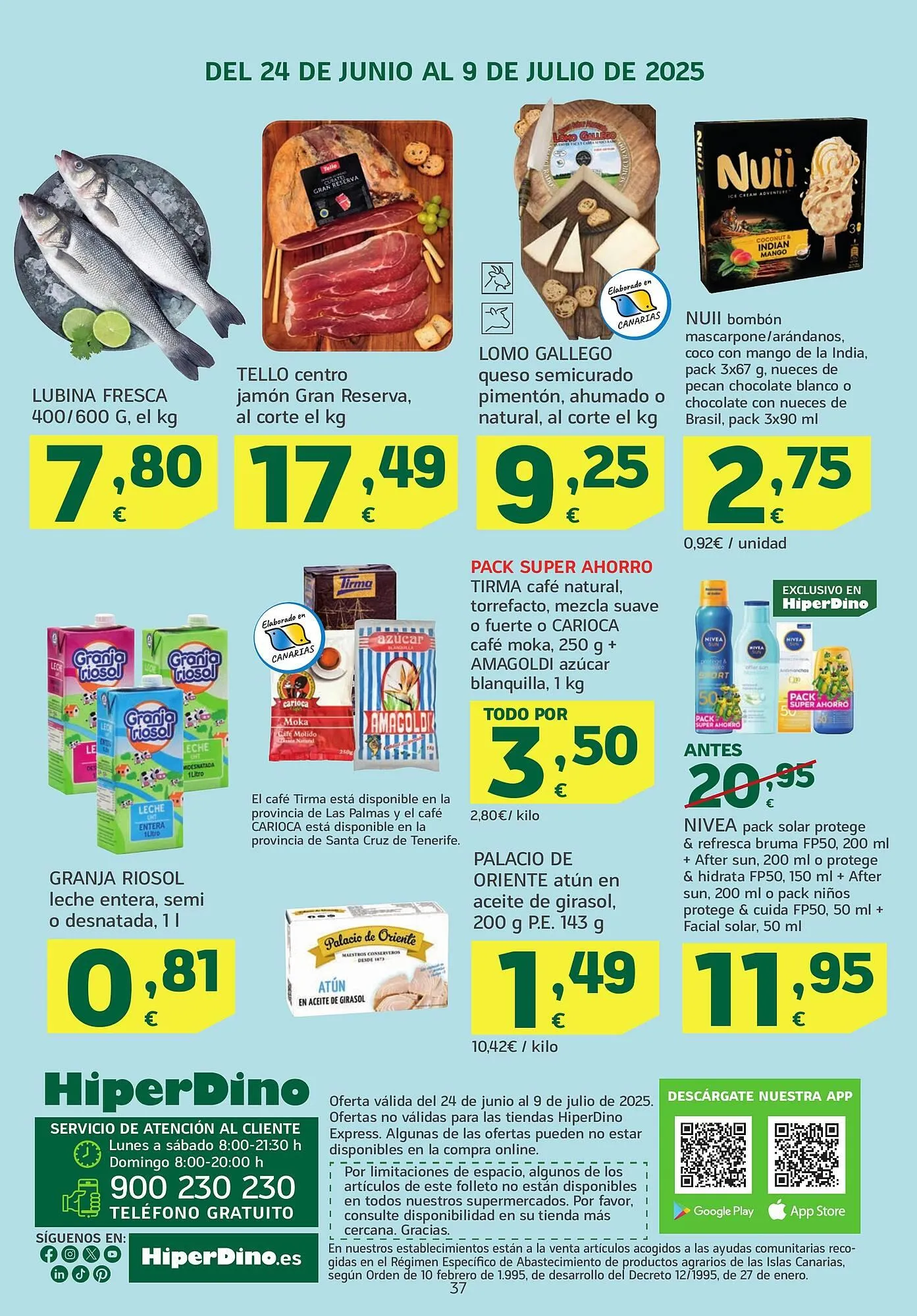 Catálogo de Folleto HiperDino 24 de junio al 9 de julio 2025 - Página 37