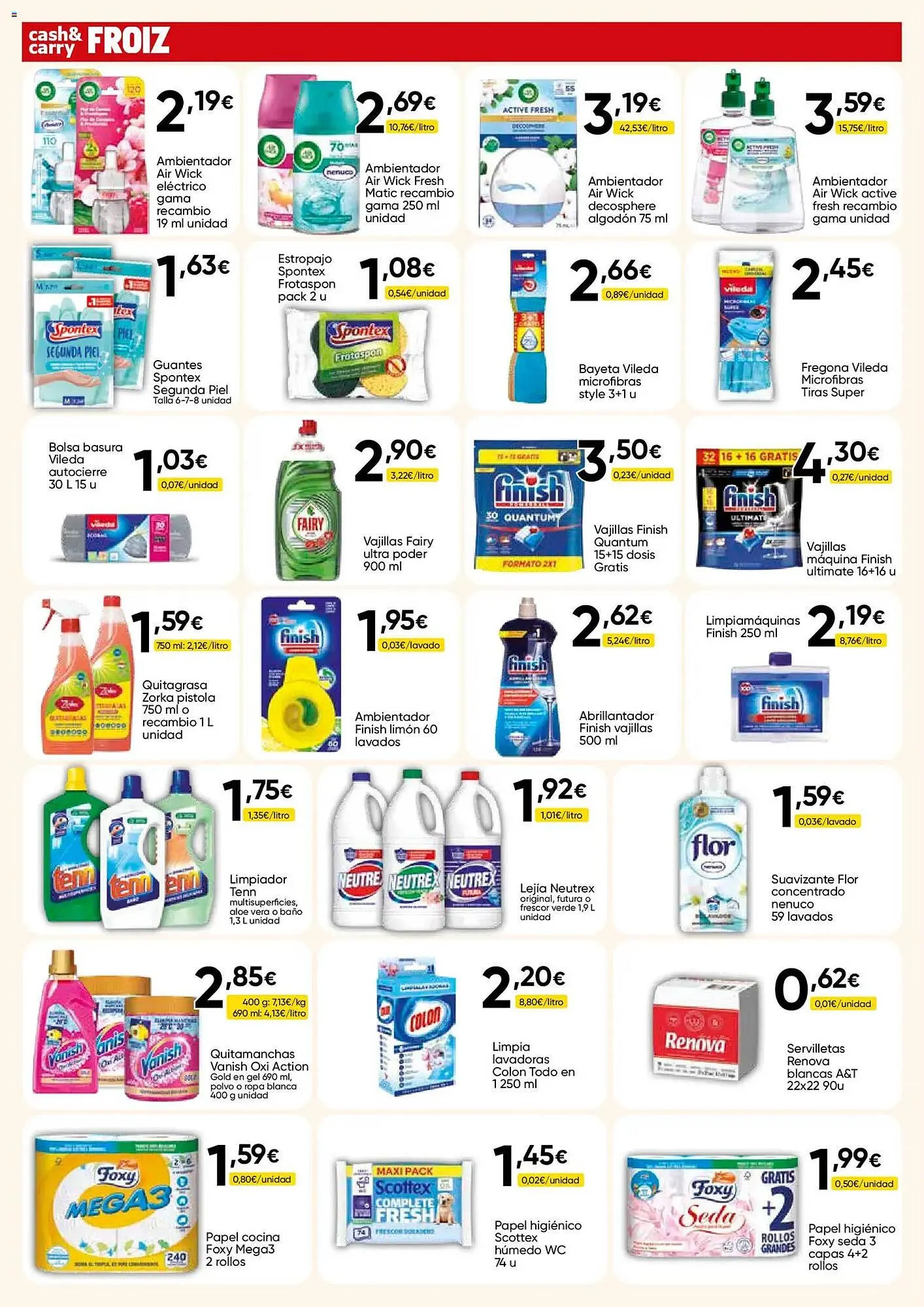 Catálogo de Folleto FROIZ 25 de marzo al 8 de abril 2026 - Página 14