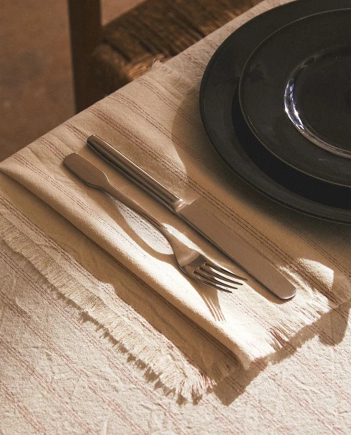 SERVILLETA ALGODÓN RAYAS (PACK DE 2)