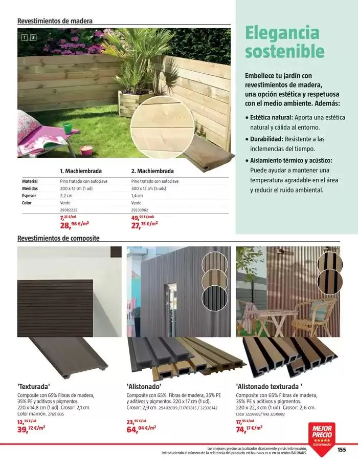 Catálogo de VERANO. Jardín, terraza, balcón.  26 de marzo al 20 de abril 2025 - Página 155