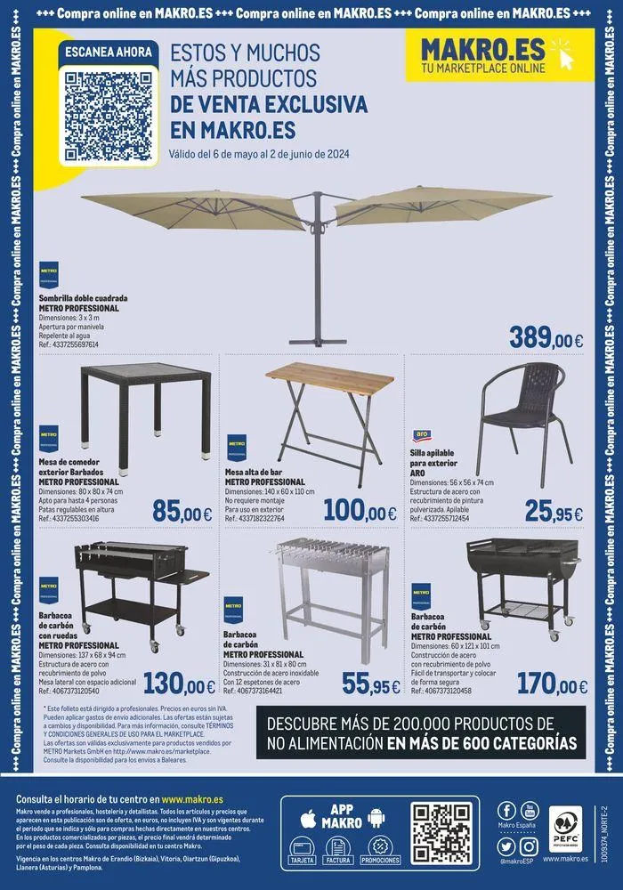 Catálogo de Makro Oferta - Bares & Restaurantes Norte II 6 de mayo al 2 de junio 2024 - Página 12