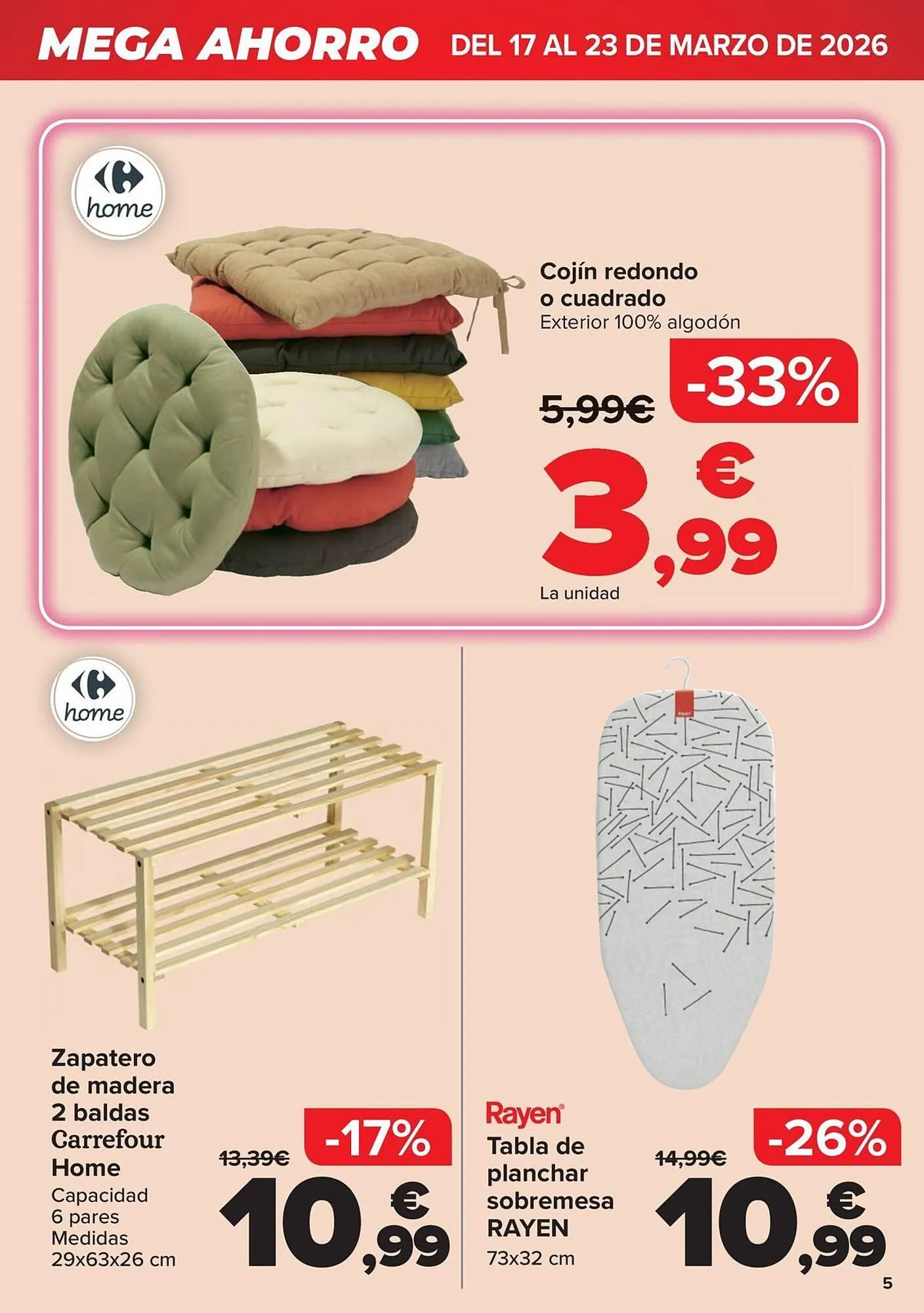 Catálogo de Folleto Carrefour 17 de marzo al 23 de marzo 2026 - Página 5