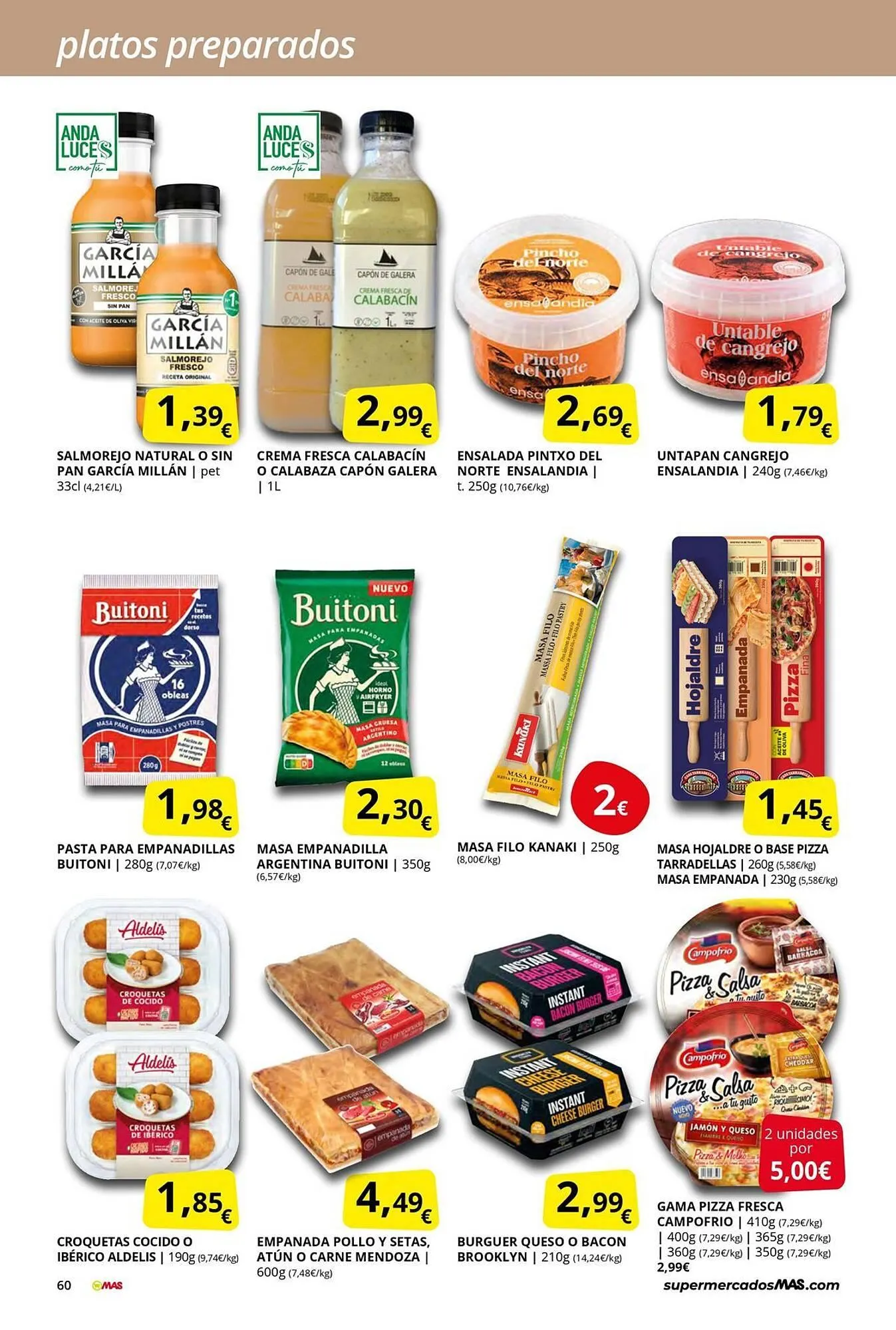 Catálogo de Folleto Supermercados MAS 28 de noviembre al 31 de diciembre 2025 - Página 60