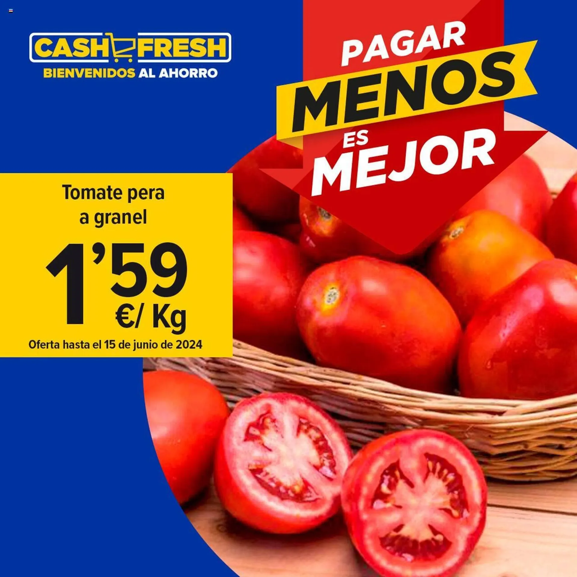 Catálogo de Folleto Cash Fresh 4 de junio al 15 de junio 2024 - Página 1