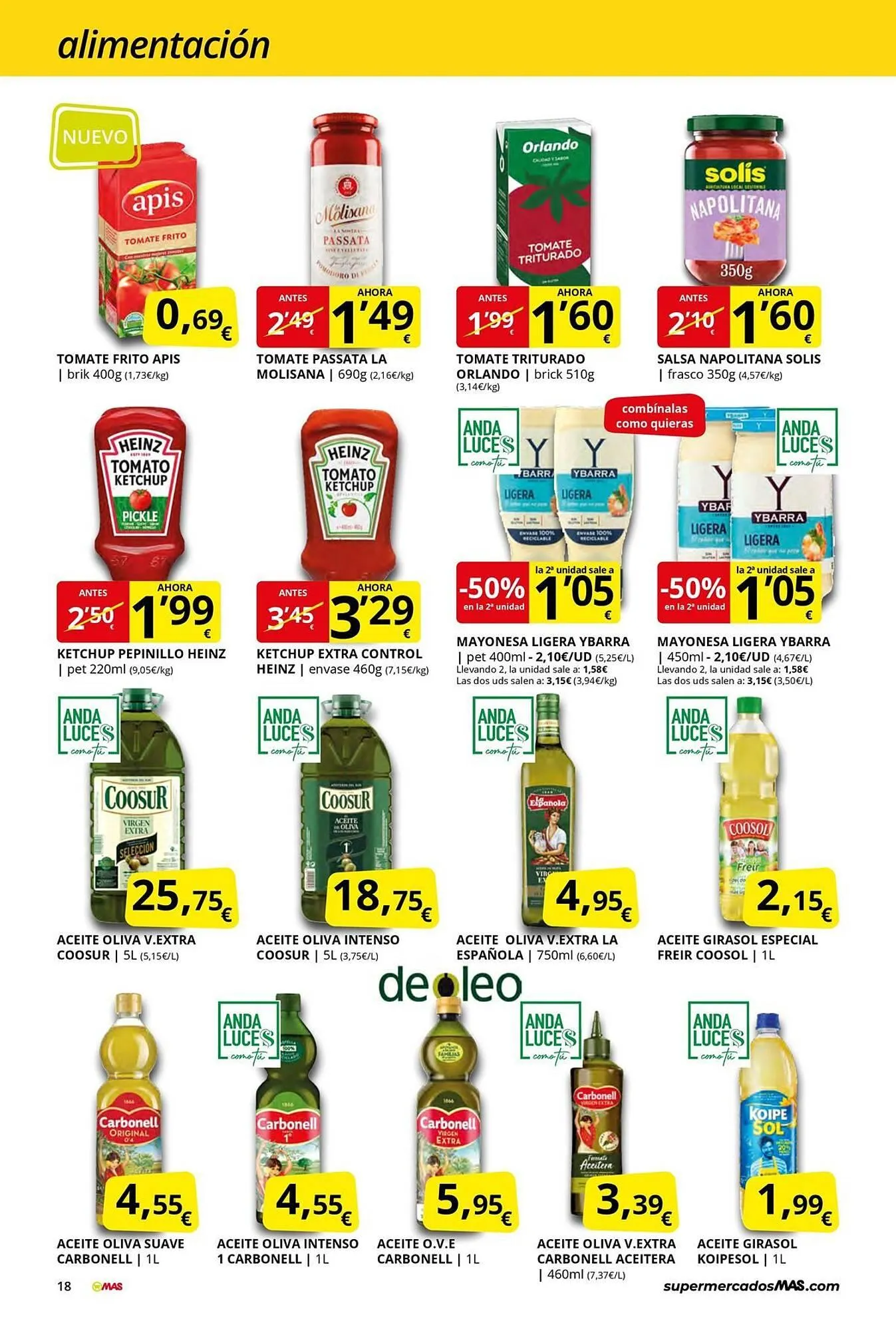 Catálogo de Folleto Supermercados MAS 8 de enero al 29 de enero 2026 - Página 18