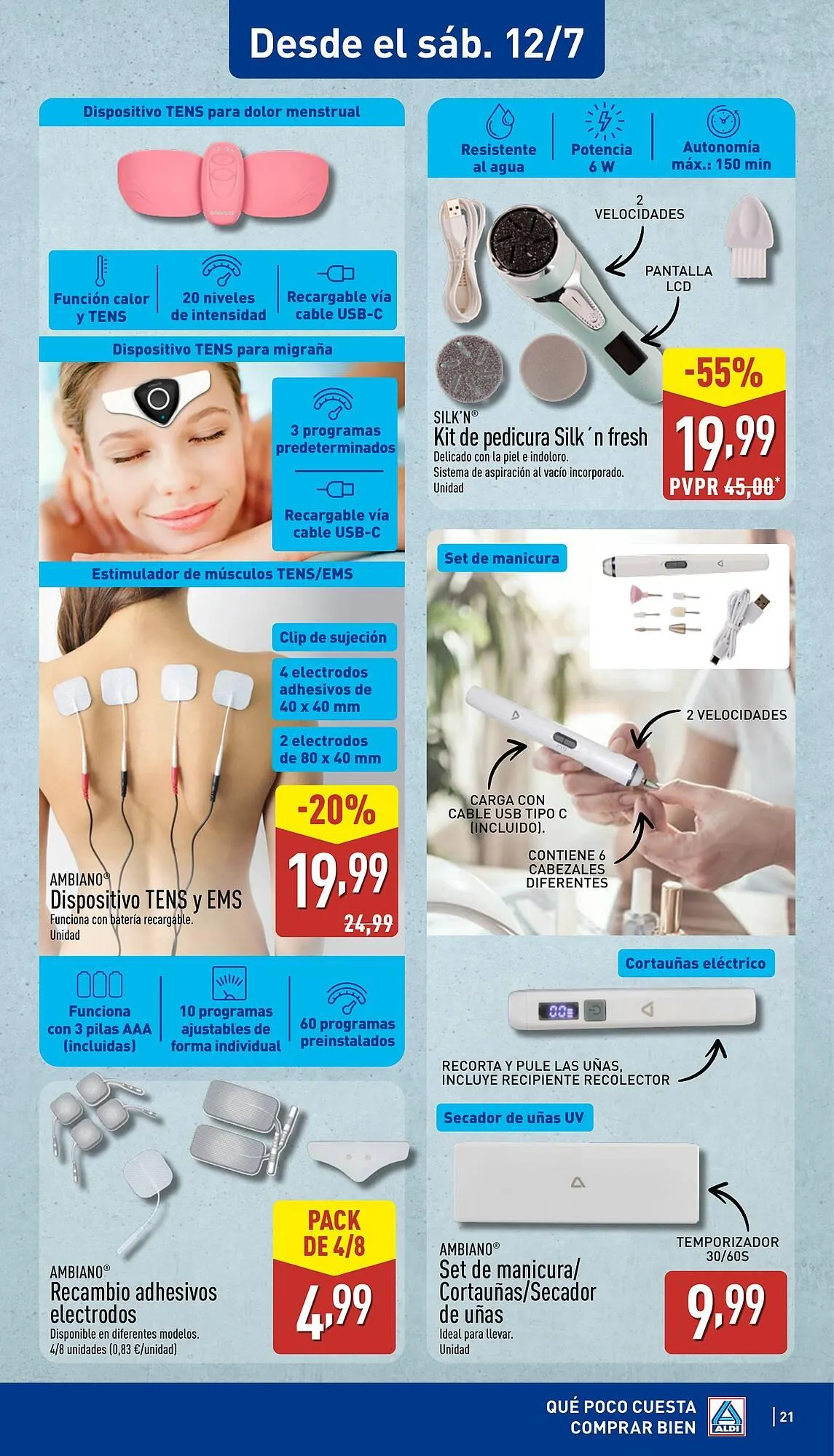 Catálogo de Folleto ALDI 7 de julio al 13 de julio 2025 - Página 21