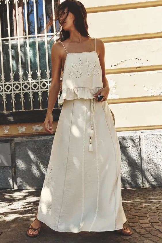 TOP RÚSTICO TIRANTES BORLAS