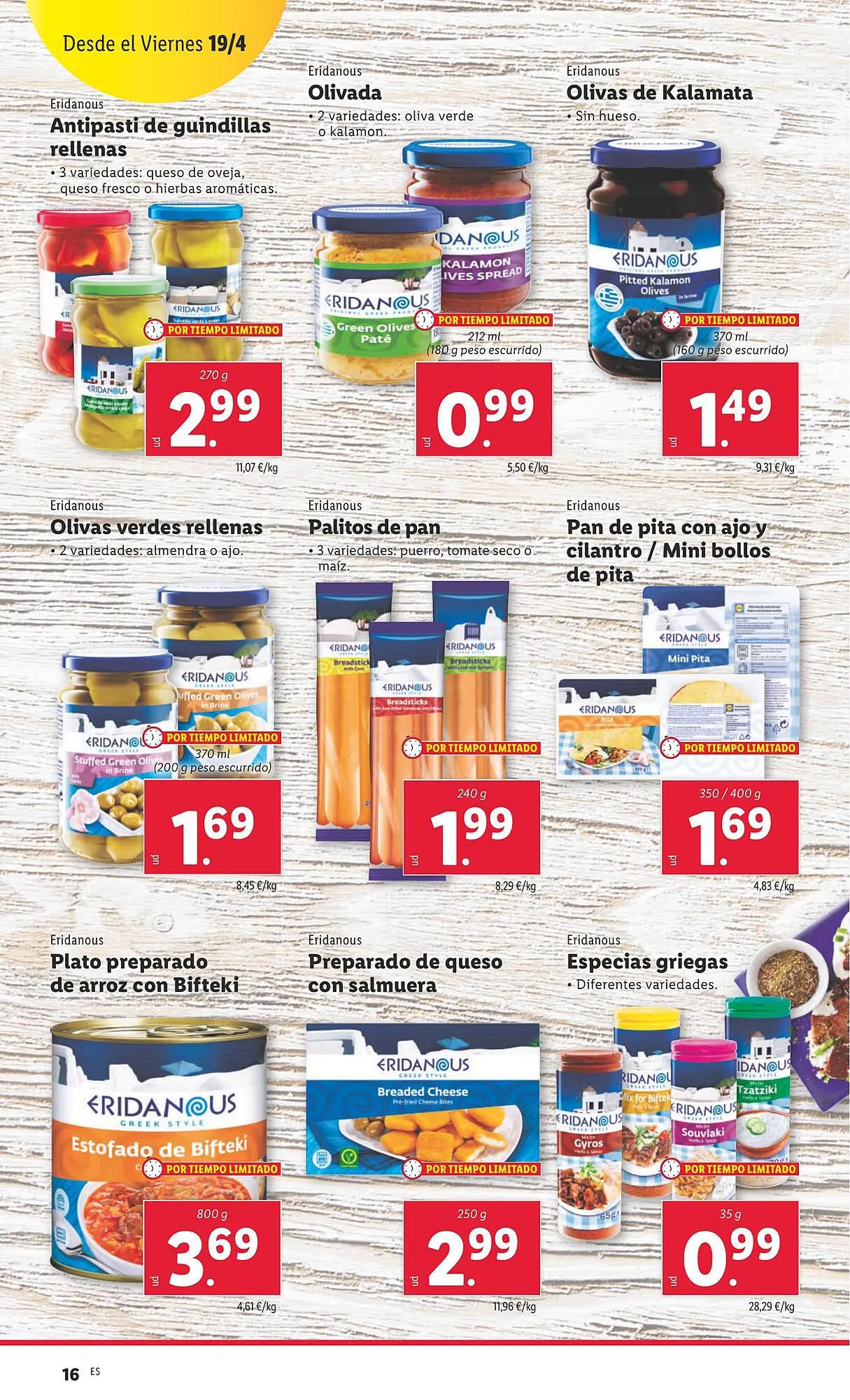 Catálogo de Folleto Lidl 15 de abril al 21 de abril 2024 - Página 16
