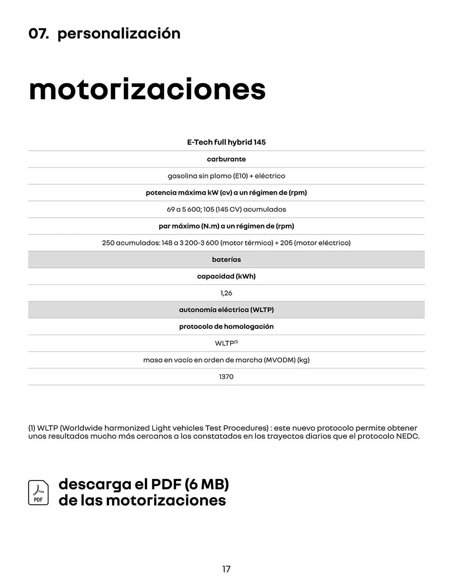 Catálogo de Folleto Renault 14 de noviembre al 14 de noviembre 2025 - Página 17