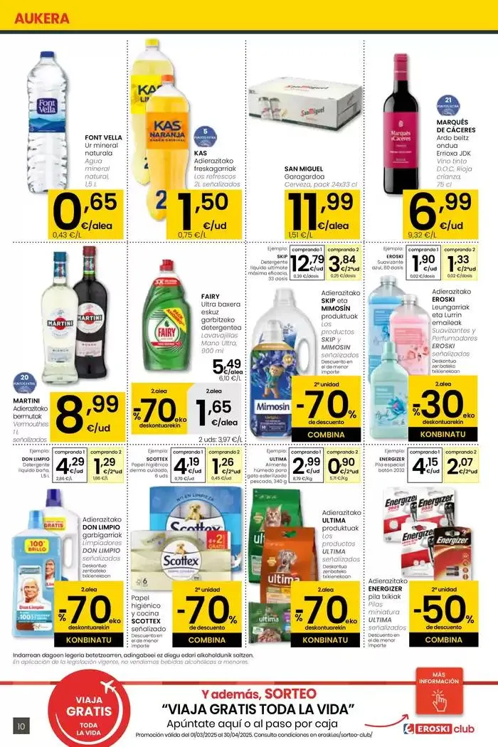 Catálogo de Prezio merkeagoa EROSKI CITY 27 de marzo al 8 de abril 2025 - Página 10