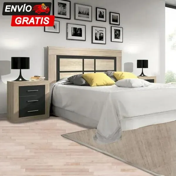 Cabecero y 2 Mesitas Sara