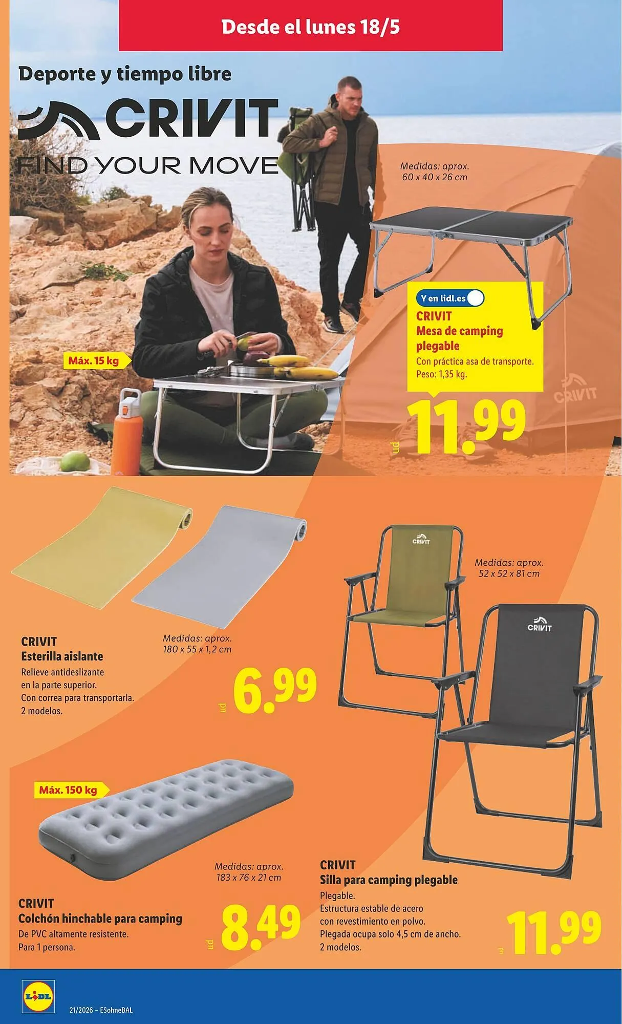Catálogo de Catálogo Lidl 18 de mayo al 24 de mayo 2026 - Página 8