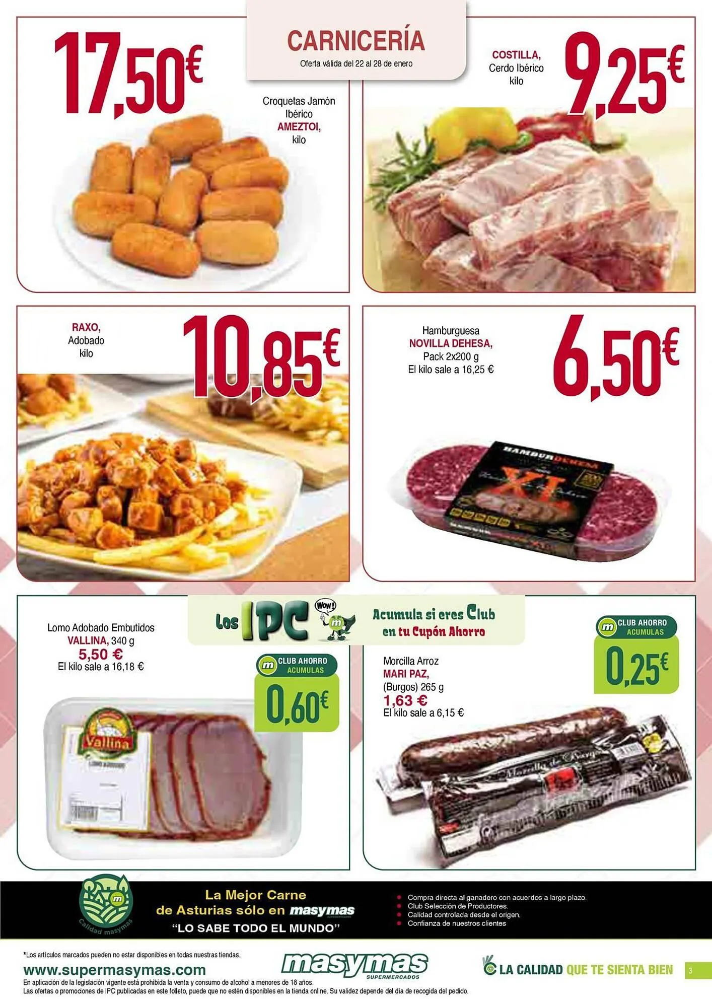 Catálogo de Folleto Masymas 22 de enero al 28 de enero 2026 - Página 3