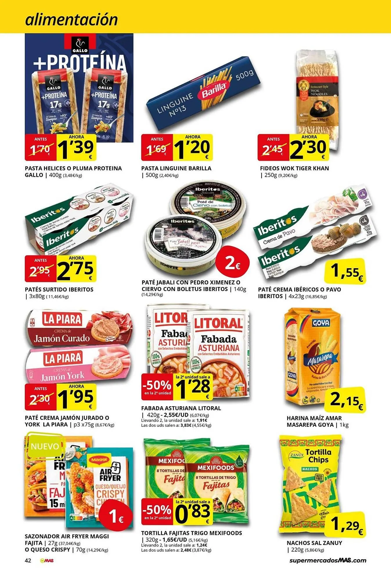 Catálogo de Folleto Supermercados MAS 31 de octubre al 30 de noviembre 2025 - Página 42