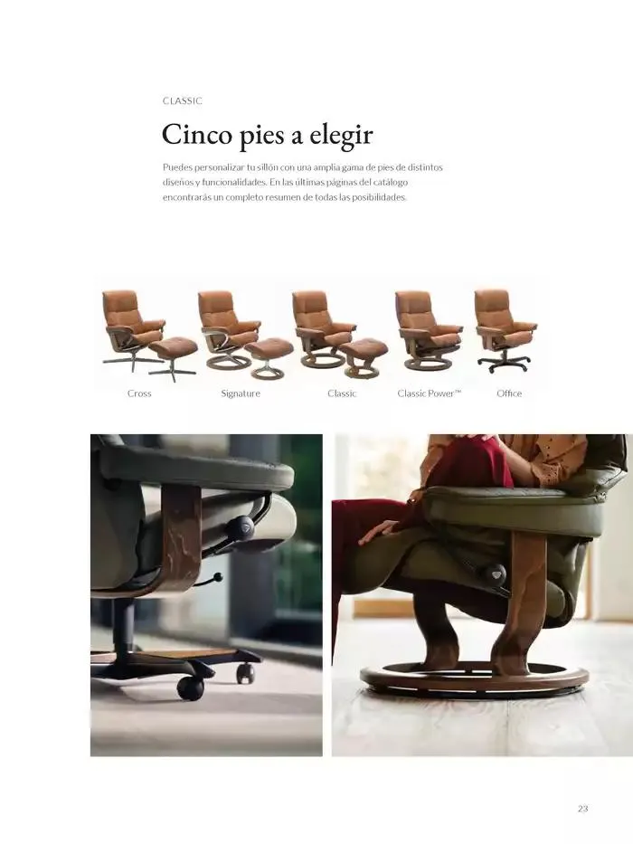 Catálogo de Catálogo Stressless 7 de marzo al 31 de agosto 2025 - Página 23