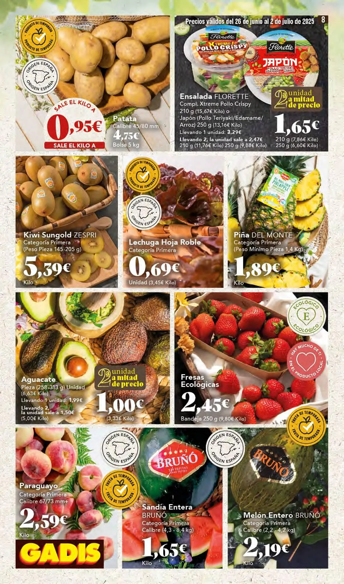 Catálogo de Folleto Gadis 26 de junio al 2 de julio 2025 - Página 8