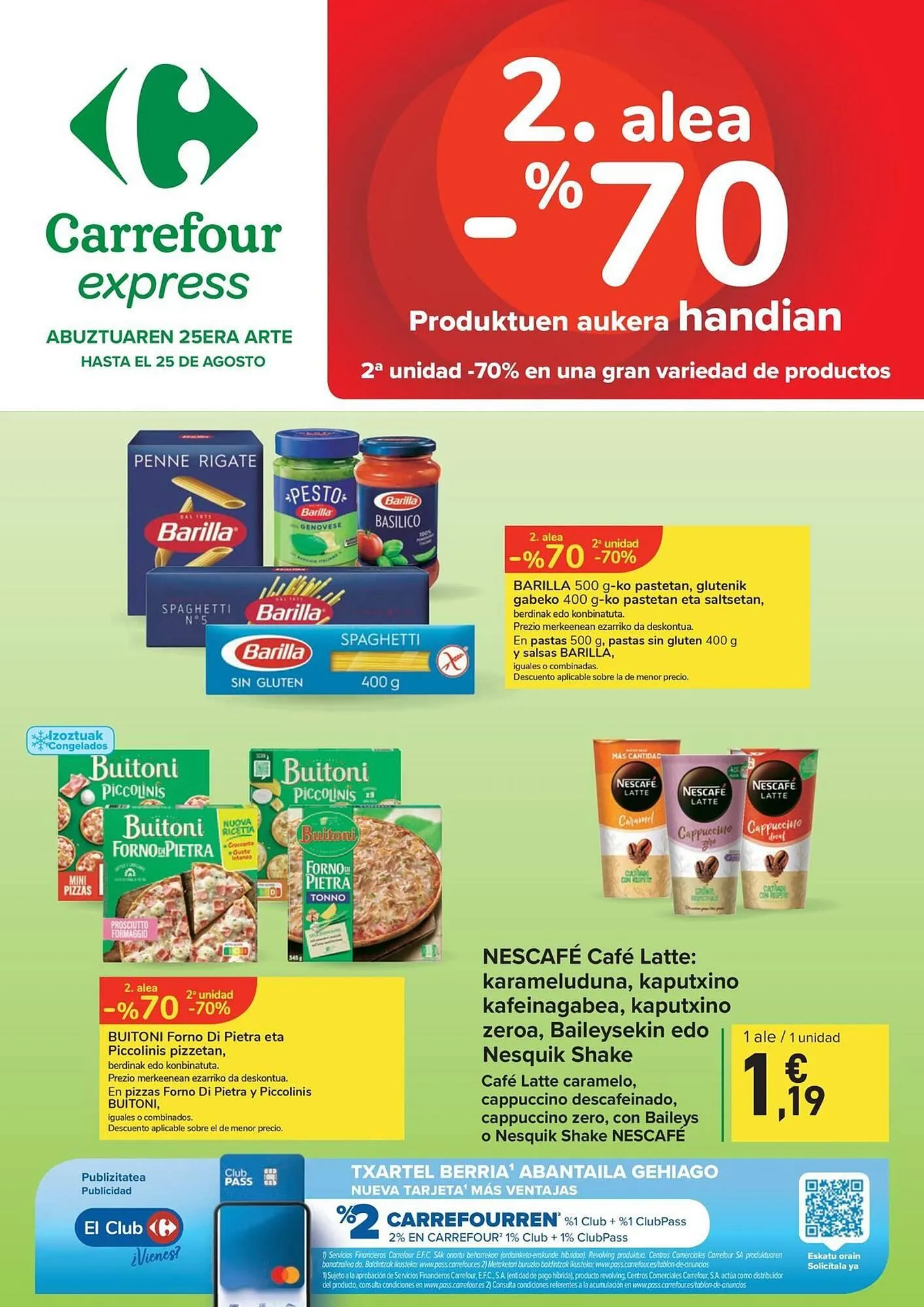 Catálogo de Folleto Carrefour Express 25 de julio al 25 de agosto 2025 - Página 1