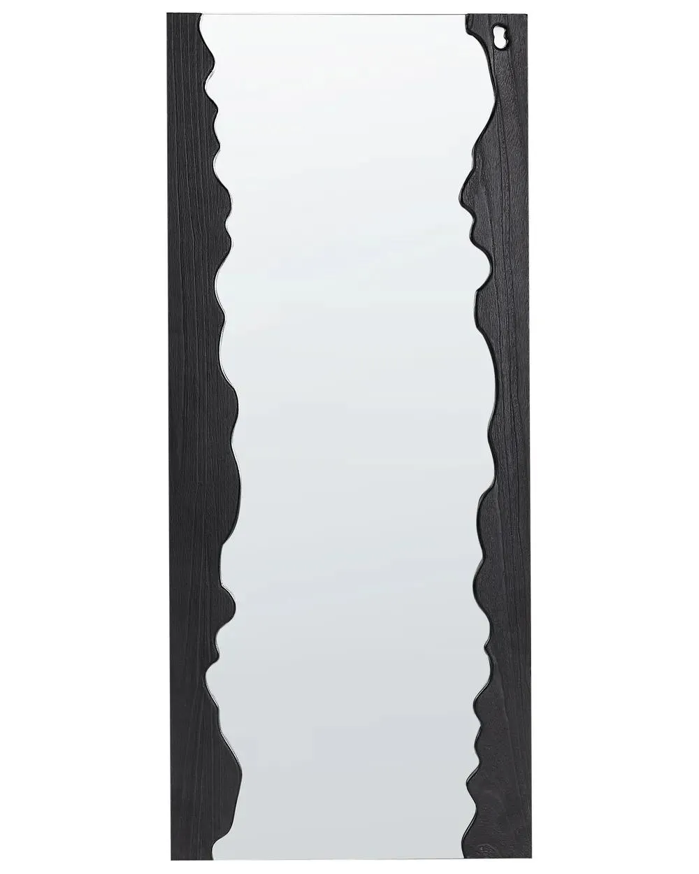 Espejo SAULLCET 75 cm 175 cm Madera de paulownia Negro