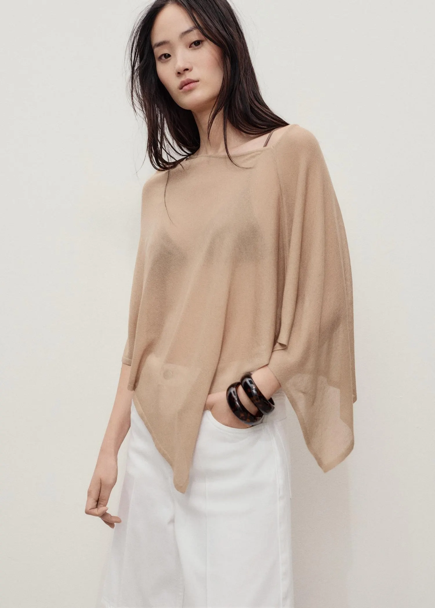 Bermudas denim rectas tiro alto