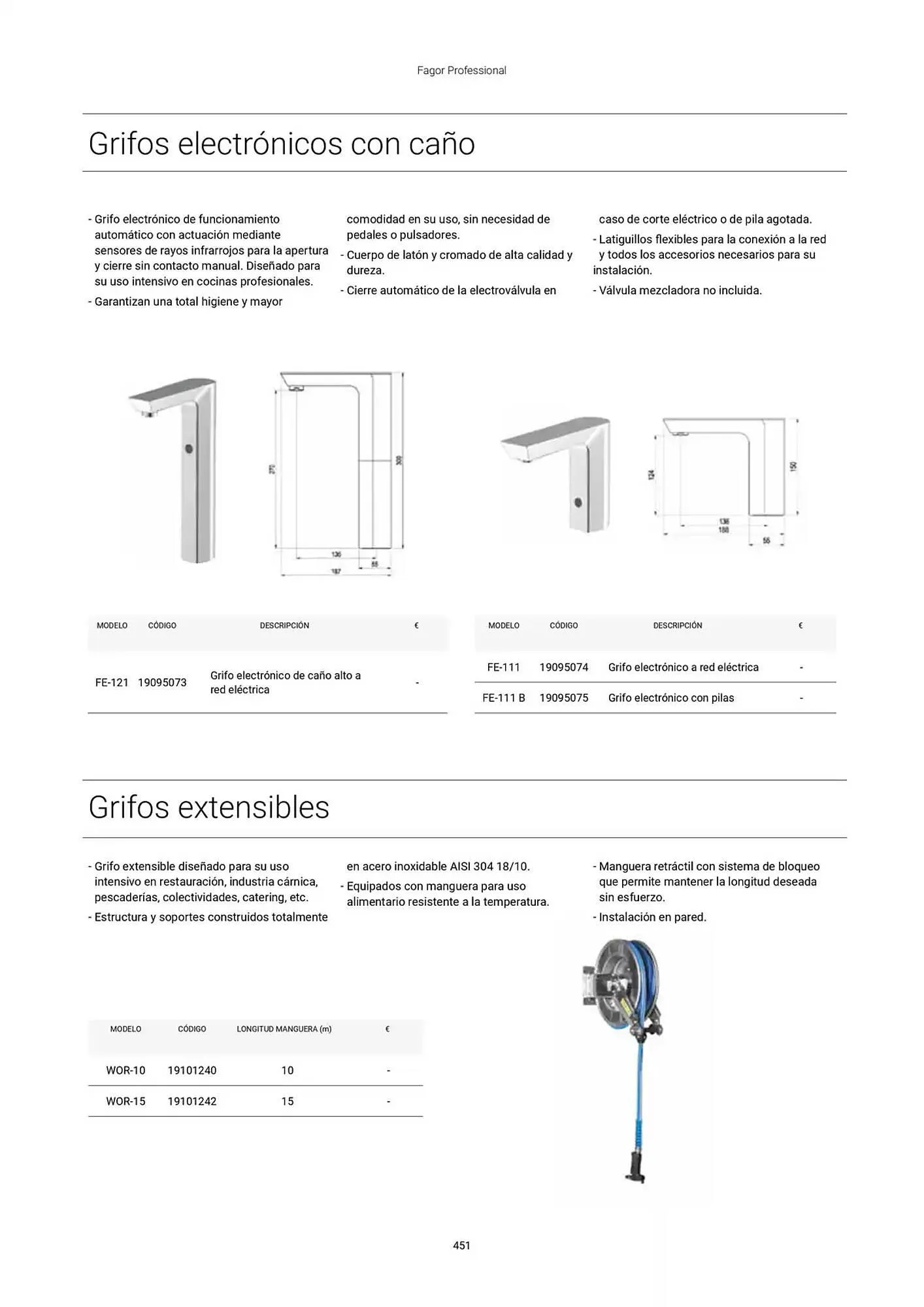 Catálogo de Folleto Fagor 3 de marzo al 1 de enero 2026 - Página 452