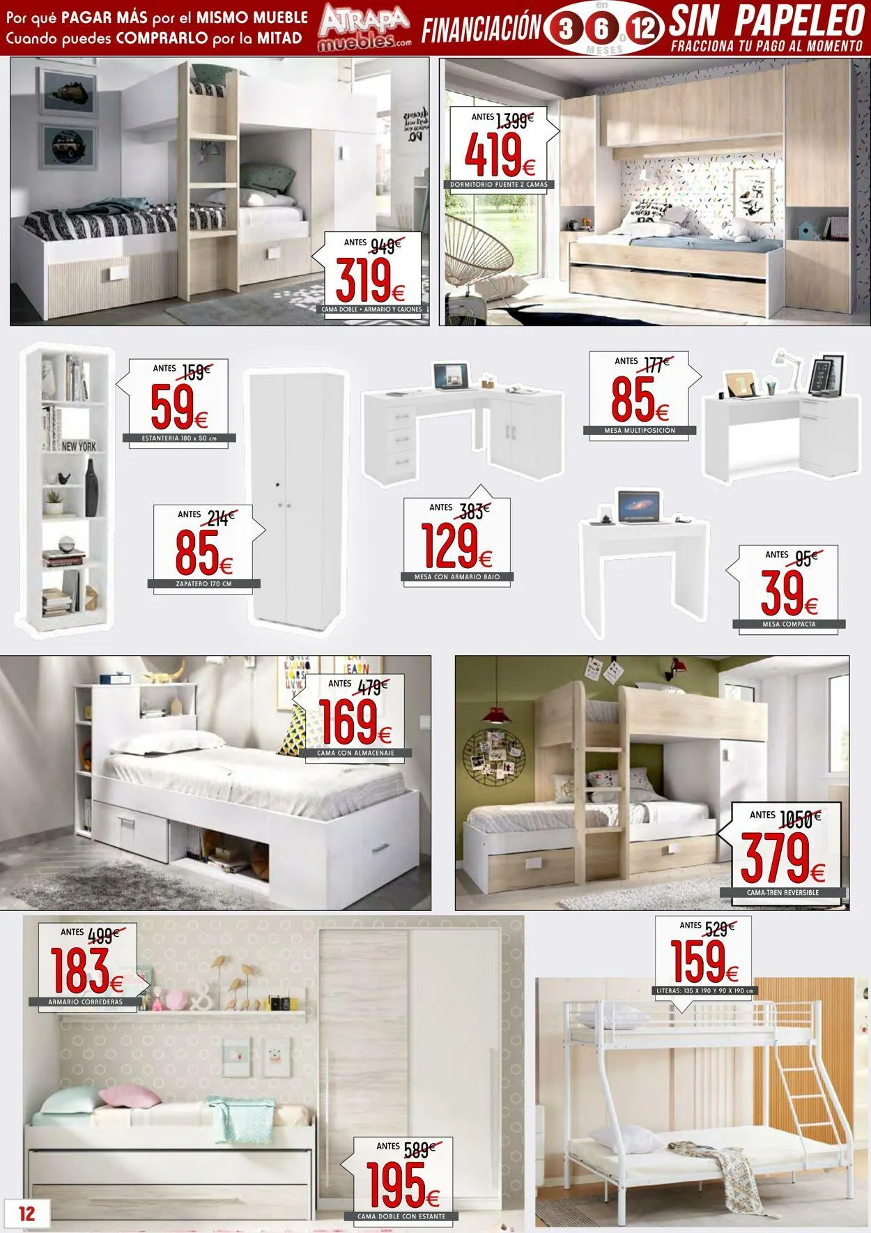Catálogo de Atrapamuebles Oferta actual 31 de agosto al 14 de septiembre 2025 - Página 12