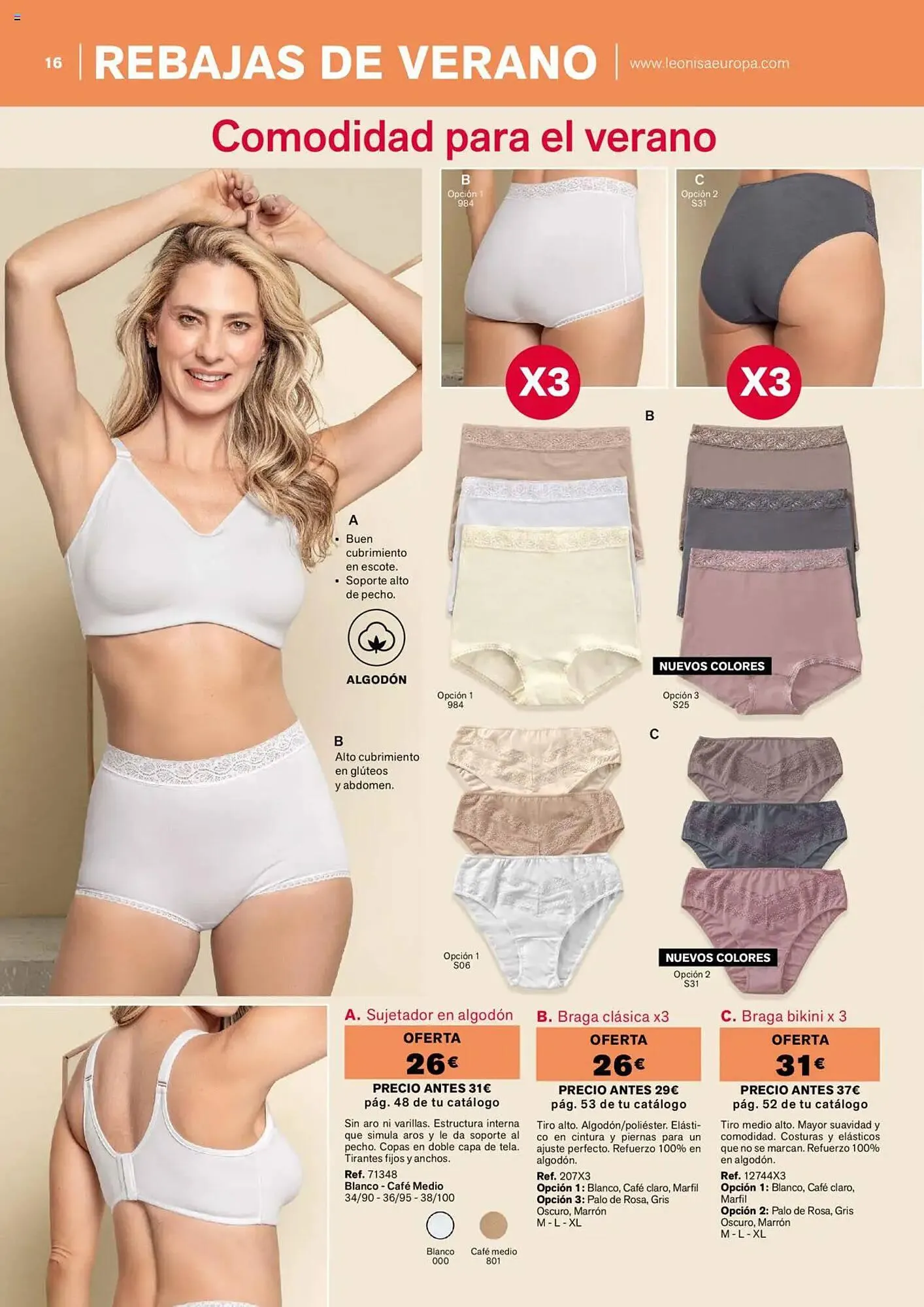 Catálogo de Folleto Leonisa 1 de agosto al 31 de agosto 2025 - Página 16