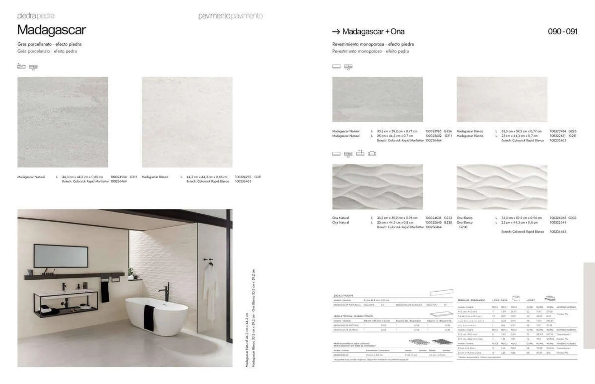 Catálogo de Folleto Porcelanosa 31 de marzo al 8 de febrero 2024 - Página 47