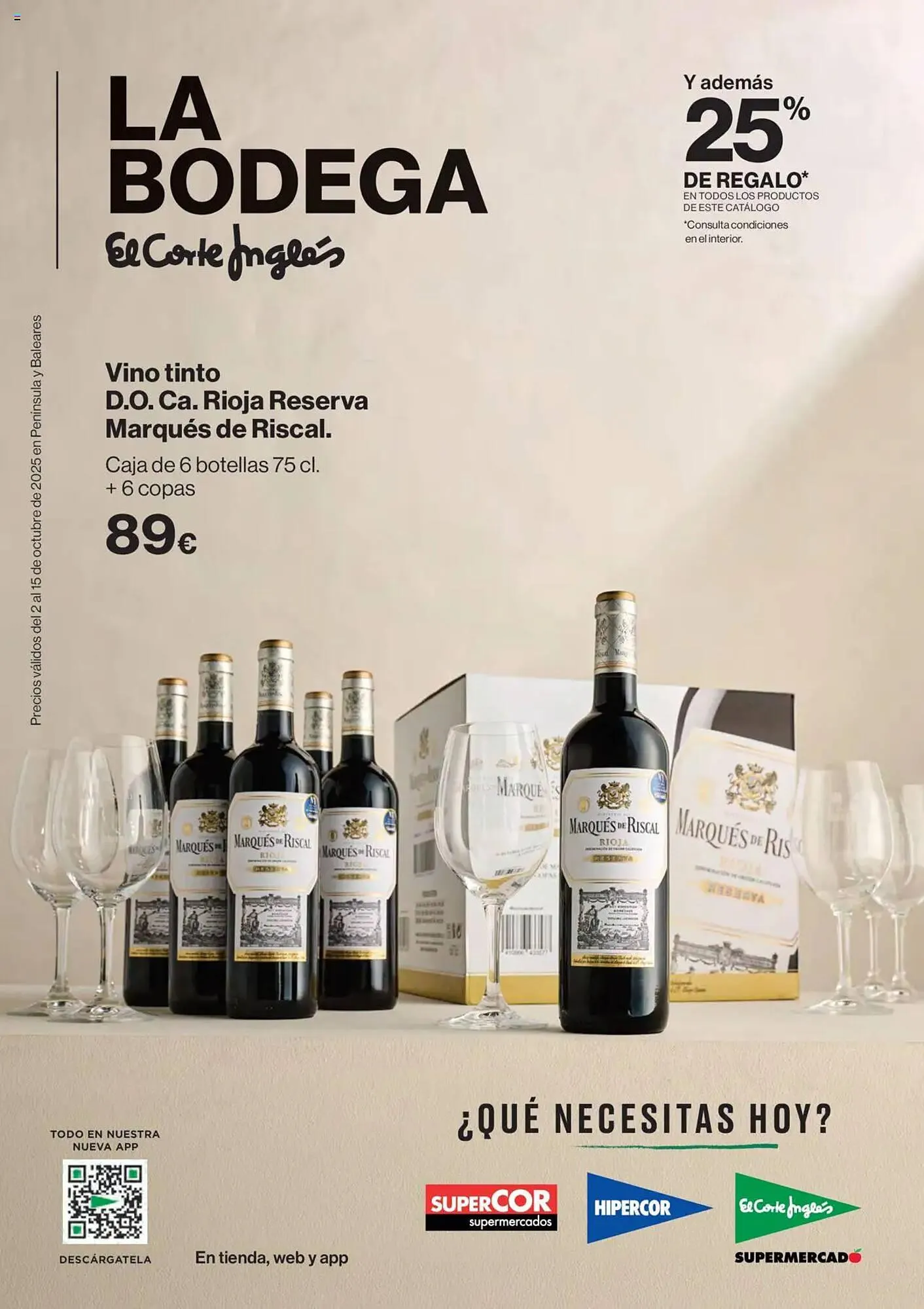 Catálogo de Catálogo El Corte Inglés 2 de octubre al 15 de octubre 2025 - Página 1