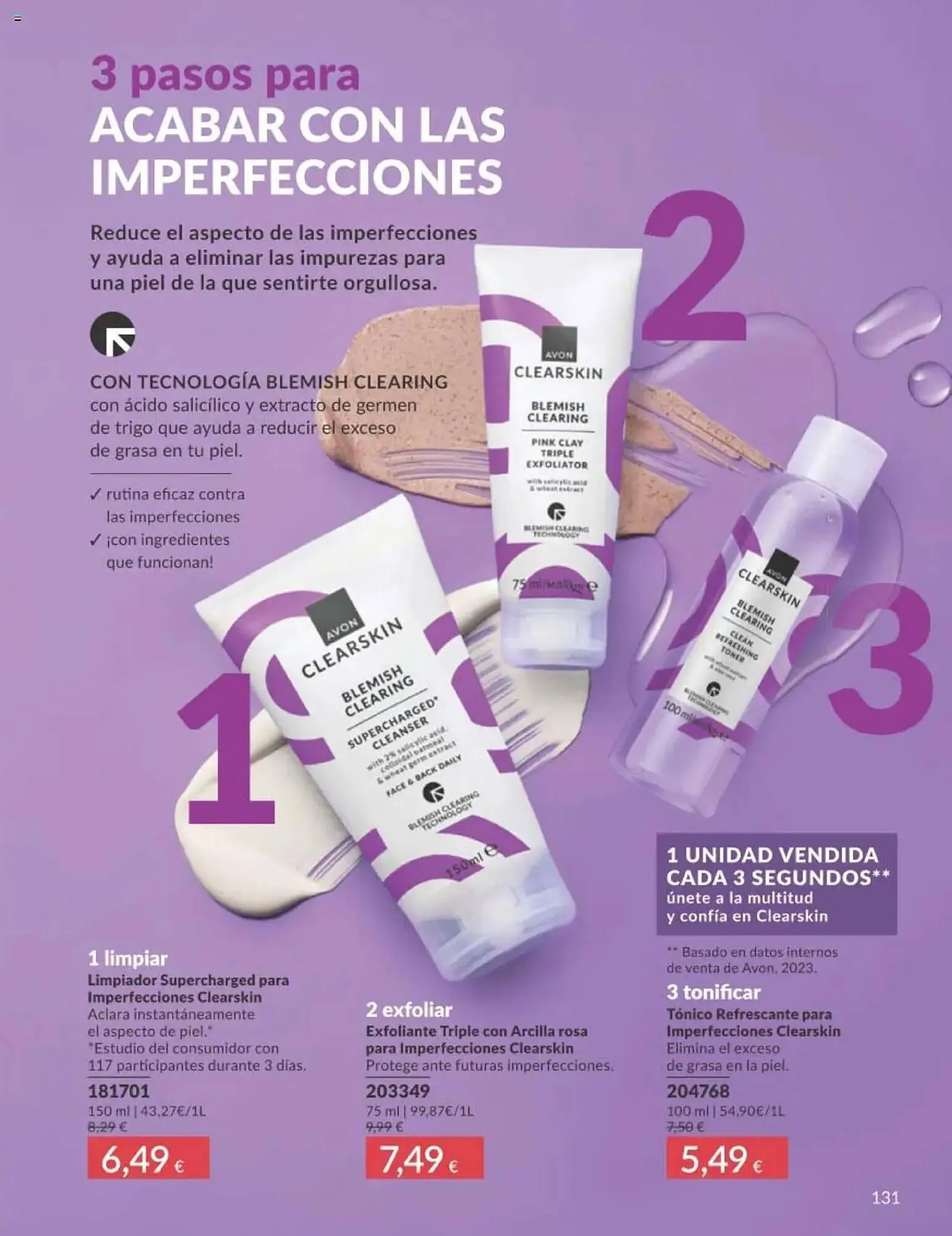 Catálogo de Folleto AVON 1 de julio al 31 de julio 2025 - Página 131